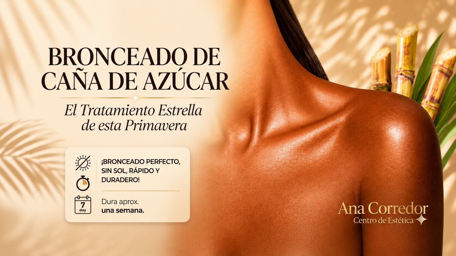 Bronceado de caña de azúcar